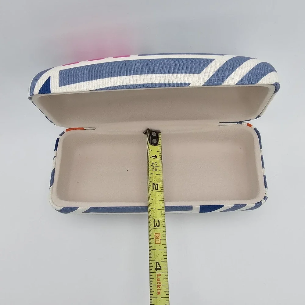 Vera Bradley Geo Medallions Eye Glass Glasses Clamshell Hard Case Geometric‎ HTF